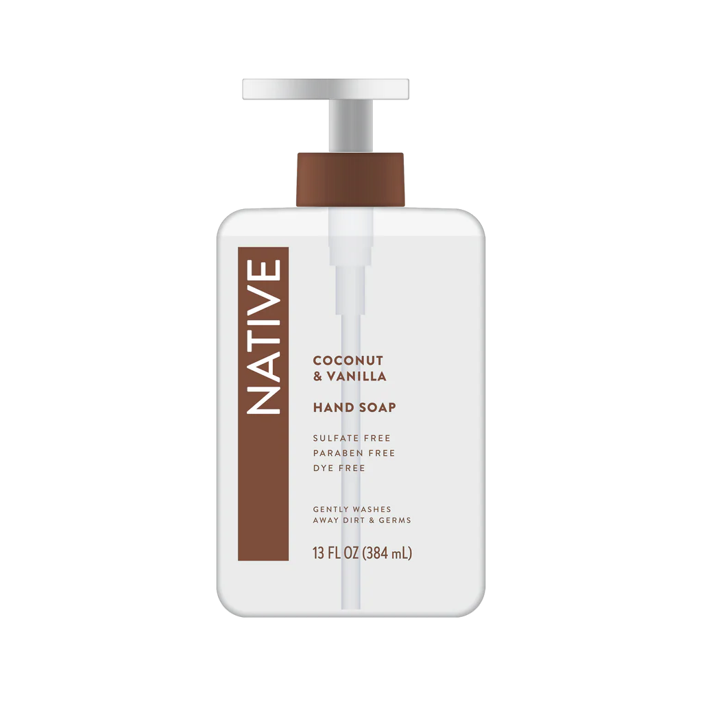 NATIVE COCONUT & VANILLA HAND SOAP 384ML