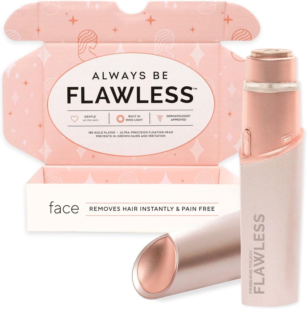 FINISHING TOUCH FLAWLESS FACE REMOVES HAIR EN CAJA