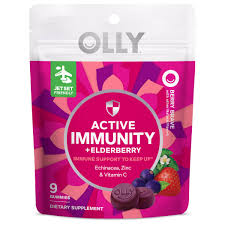 ACTIVE IMMUNITY ELDERBERRY X 9 GUMMIES OLLY