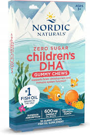 DHA GUMMY CHEWS 30 UND NORDIC NATURALS