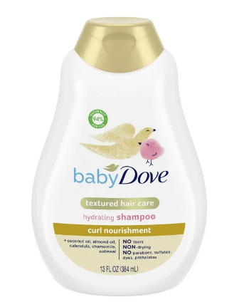 BABY DOVE SHAMPOO TEXTURED HAIR CARE 384 ML