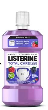 LISTERINE TOTAL CARE  ANTICAVITY KIDS BERRY SPLASH 500 ML