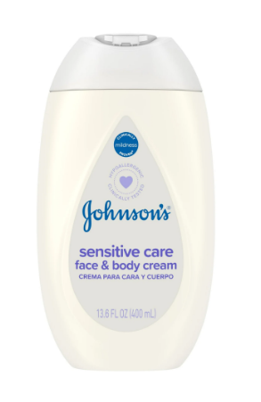 JOHNSONS LOCION FACIAL Y CORPORAL SENSITIVE CARE 400 ML