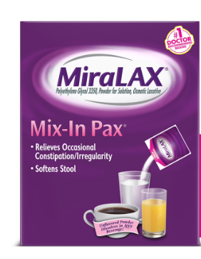 MIRALAX MIX - IN - PAX 10 DOSIS