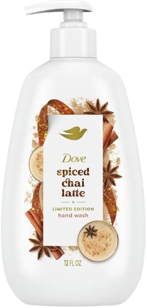 HAND WASH DOVE SPICED CHAI LATTE 12 FL OZ