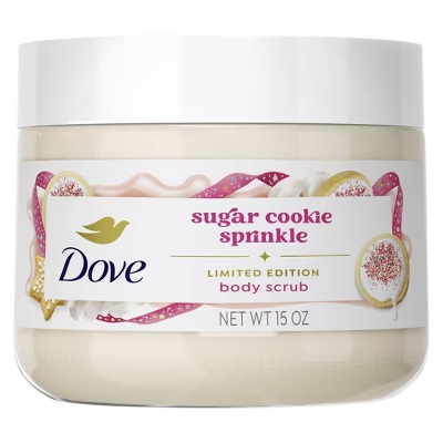 DOVE BODY SCRUB SUGAR COOKIE SPRINKLE 15 OZ