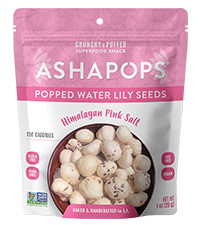 CRUNCHY & PUFFED SNACK ASHAPOPS HIMALAYAN PINK SALT 28 G