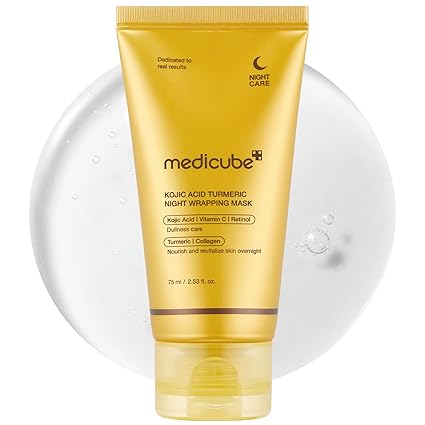 KOJIC ACID TURMERIC NIGHT WRAPPING MASK 75 ML MEDICUBE
