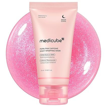 PDRN PINK CAFFEINE NIGHT WRAPPING MASK 75 ML MEDICUBE