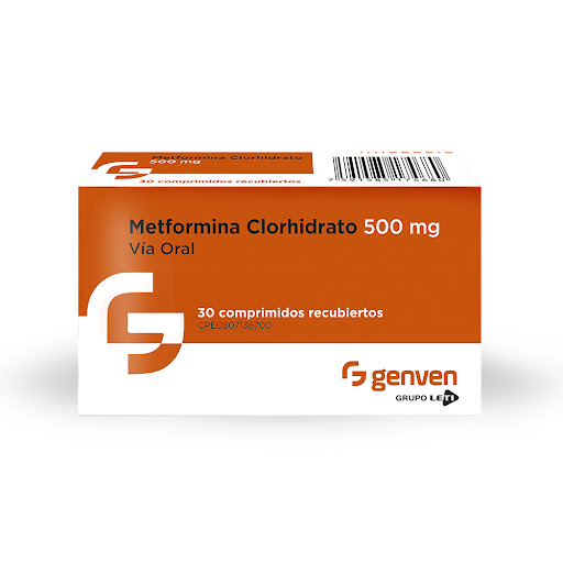 METFORMINA 500MG X 30 TAB GENVEN