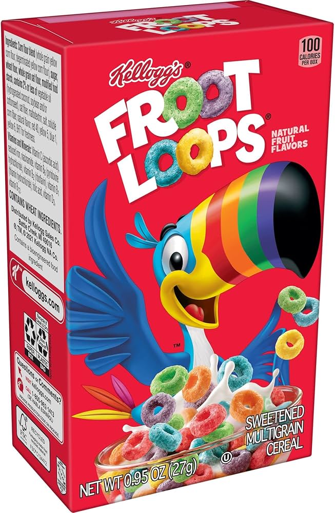 CEREAL KELLOG´S FROOT LOOPS 27G