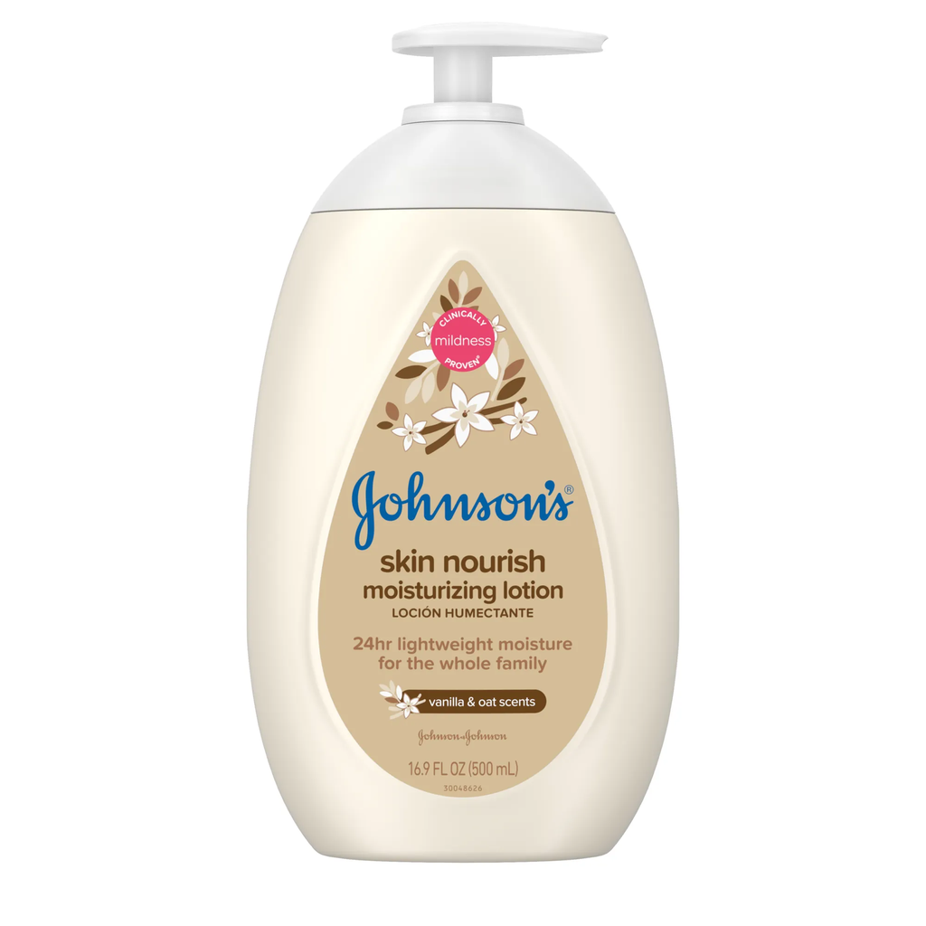JOHNSONS SKIN NOURISH MOITURIZING LOTION 500ML