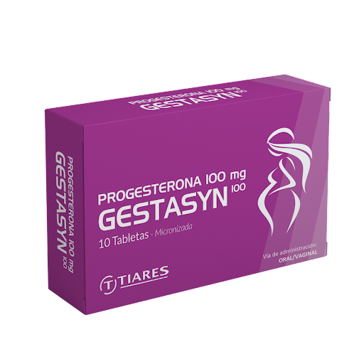 GESTASYN 100 MG 10 CAP