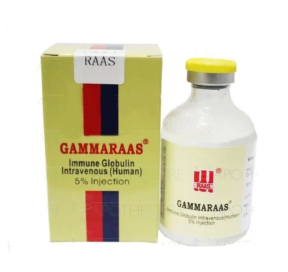 GAMMARAAS 5% SOLUCION INYECTABLE