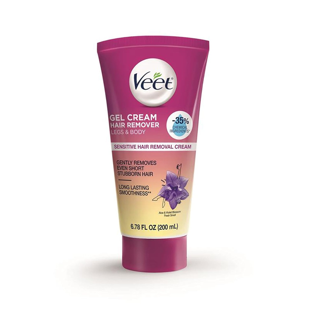 CREMA DEPILATORIA VEET PIERNAS Y CUERPO EN GEL 200 ML