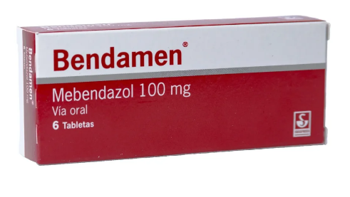 BENDAMEN 100 MG 6 TABLETAS SIEGFRIED