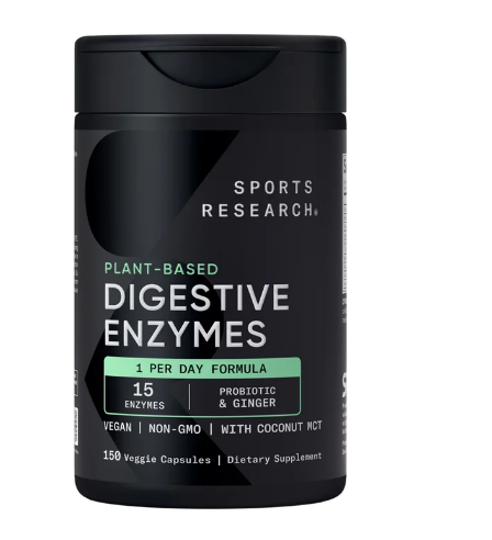 DIGESTIVE ENZYMES PLAN BASED 150 CAP SPORT RESEARCH