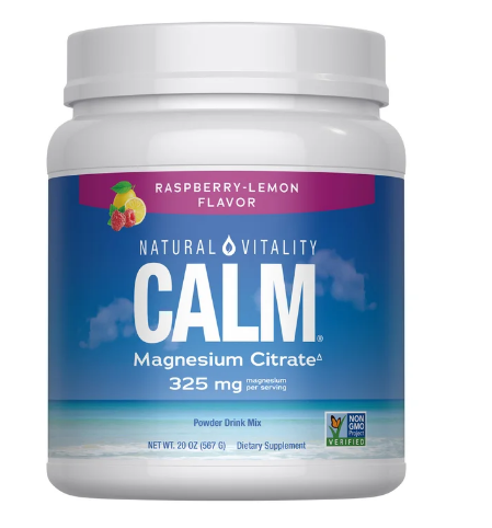 NATURAL VITALITY CALM A MAGNESIUM CITRTE SUPPLEMENT 567 GR