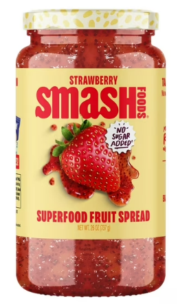 MERMELADA SMASH FOODS RASBERRY 723 G
