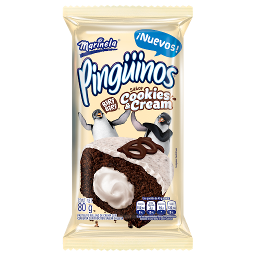 PINGUINITO COOKIES & CREAM 80 G