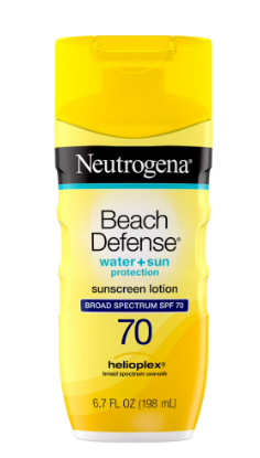 NEUTROGENA BEACH DEFENSE SPF 70 PROTECTOR SOLAR 198 ML
