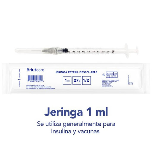 JERINGA 1ML 30G X 1/2 KXMEDICAL