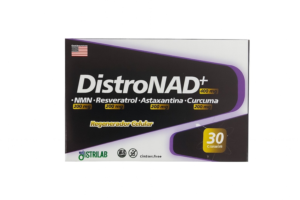 DISTRONAD+ 400 MG REGENERADOR CELULAR 30 CAP DISTRILAB