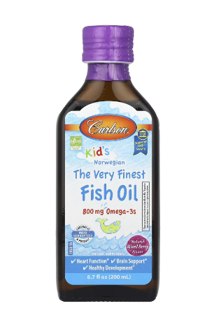 FISH OIL KIDS 800 MG CARLSON 200 ML MIXED BERRY