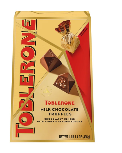 TOBLERONE MILK CHOCOLATE TRUFFLES UNIDAD