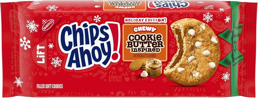 CHIPS AHOY CHEWY COOKIE BUTTER INSPIRED 281G