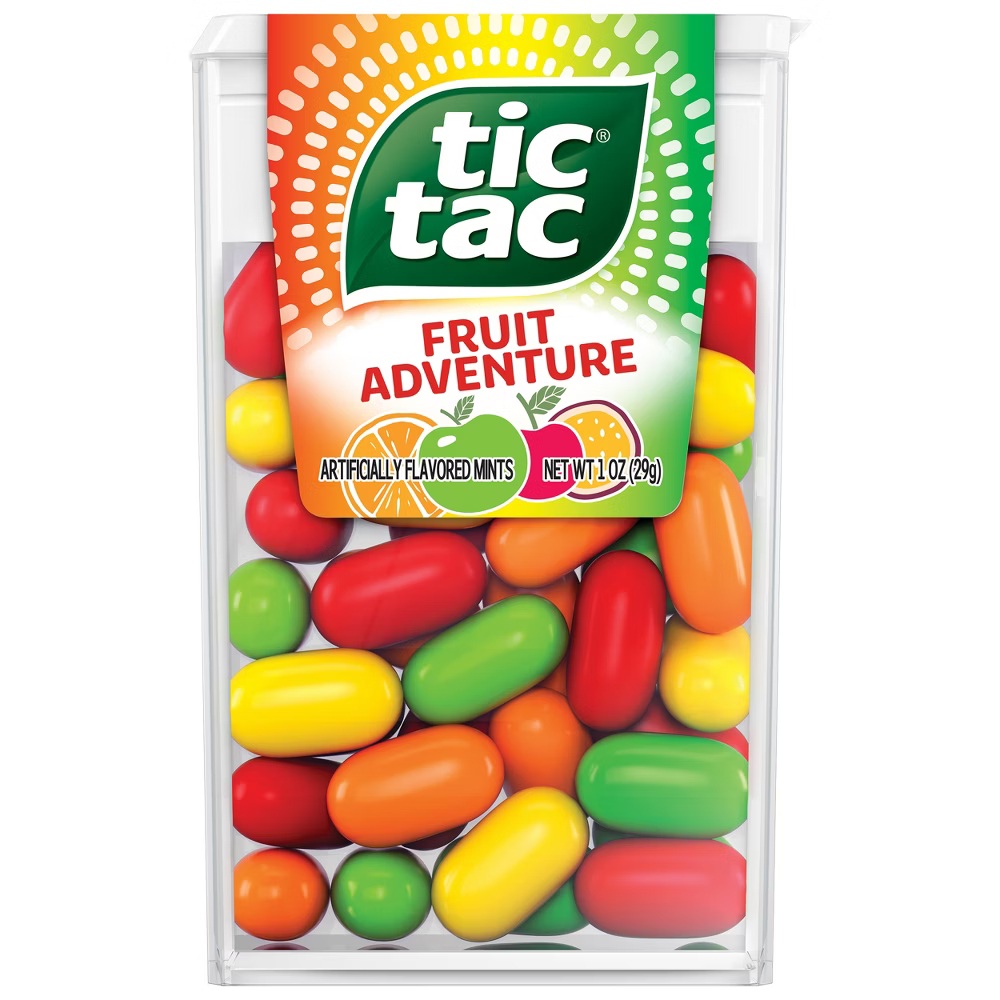 CARAMELOS TIC TAC FRUIT ADVENTURE 29 GR