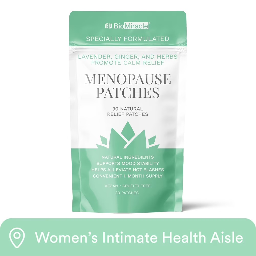 MENOPAUSE PATCHES 30 UNID BIOMIRACLE