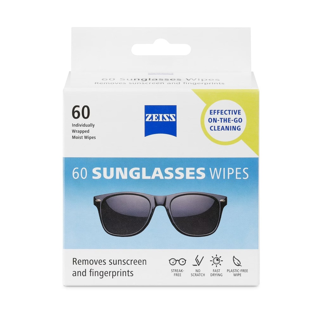ZEIZZ X 60 LENS SUNGLASSES WIPES