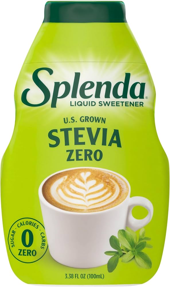 SPLENDA LIQUID SWEETENER STEVIA ZERO 100ML