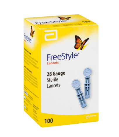 FREESTYLE LANCETS 28 GAUGE 100 UNID