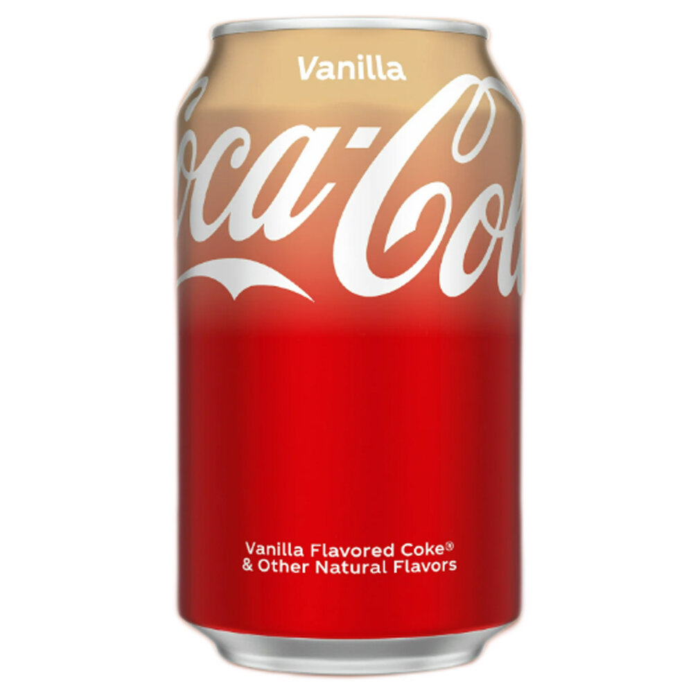 COCA COLA VANILLA 355ML LATA