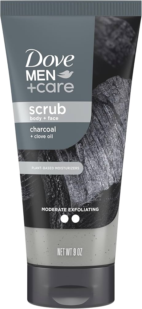 DOVE MEN CARE SCRUB CHARCOAL + CLOVE OIL 9 OZ