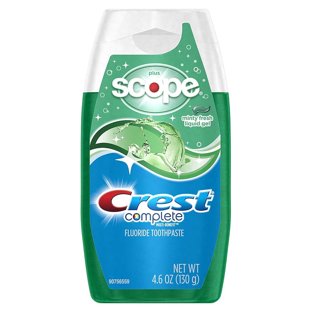 CREST COMPLETE PLUS SCOPE WHITENING TOOTHPASTE 130G