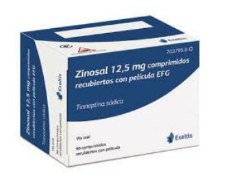 ZINOSAL 12.5 MG 90 COMPRIMIDOS EXELTIS