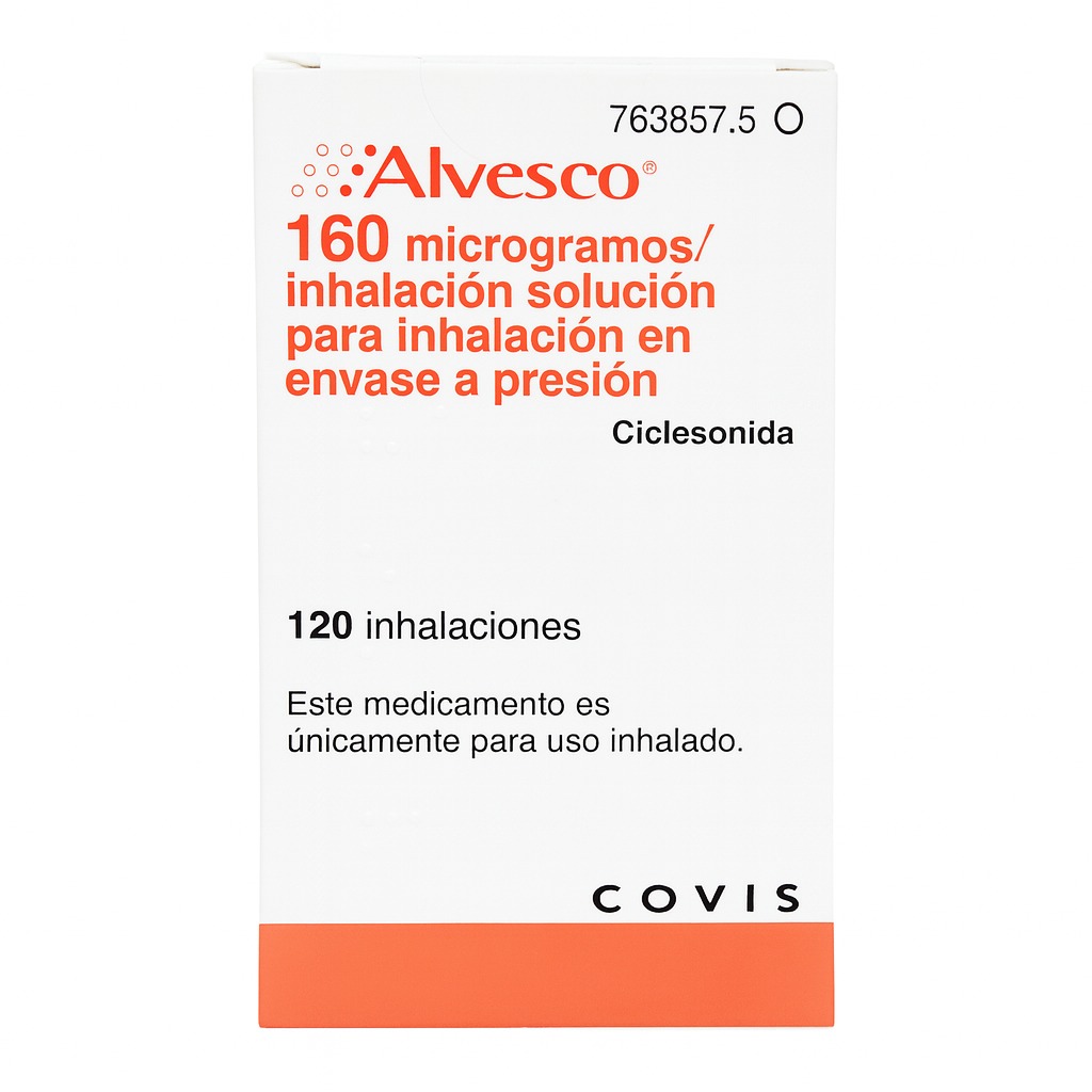 ALVESCO 160 MICROGRAMOS 120 DOSIS INHALADOR COVIS