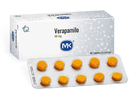 VERAPAMILO 80mg x 50 TABLETAS MK