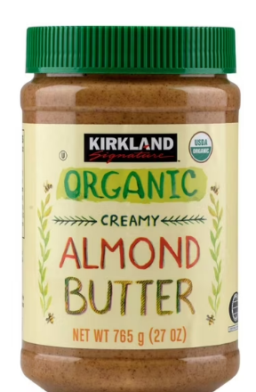 MANTEQUILLA DE ALMENDRA KIRKLAND CREAMY ALMOND BUTTER ORGANIC 765 GR