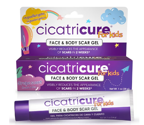 CICATRICURE FOR KIDS GEL PARA CICATRICES DE CARA Y CUERPO 28G