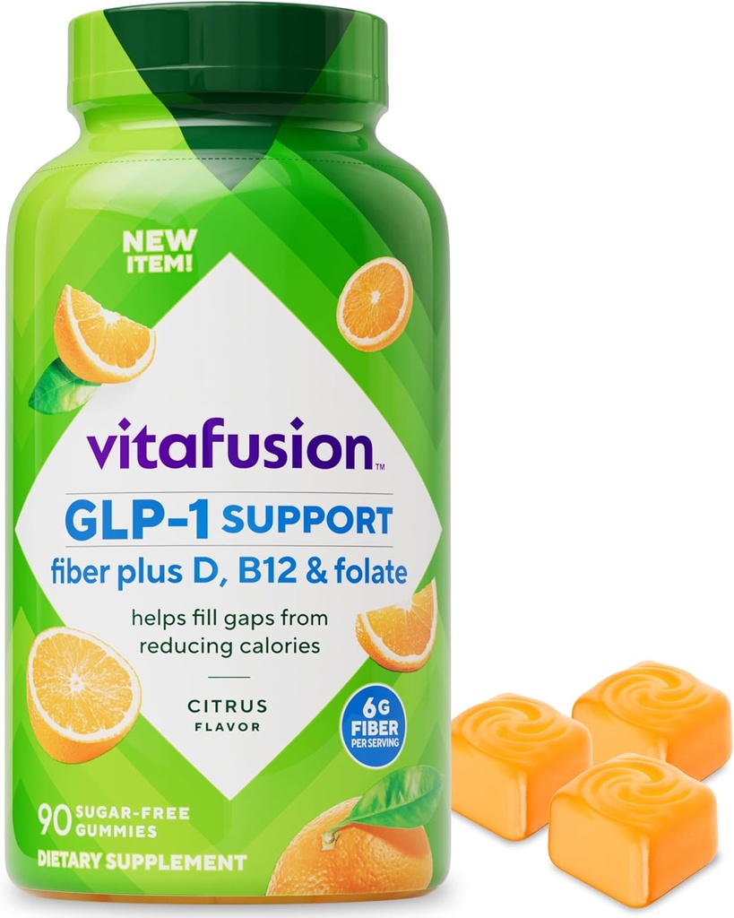 GLP-1 SUPPORT CITRUS FLAVOR 90 GUMMIES VITAFUSION