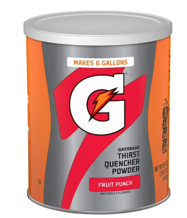 GATORADE THIRST QUENCHER POWDER FRUIT PUNCH 1.44 KG