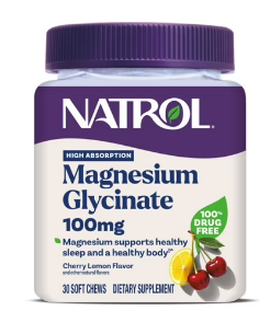 MAGNESIO GLYCINATE 100 MG 30 SOFT CHEWA NATROL