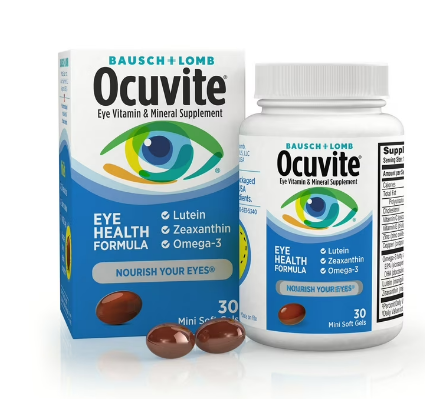 OCUVITE BAUSH+LOMB 30 MINI SOFT GELS