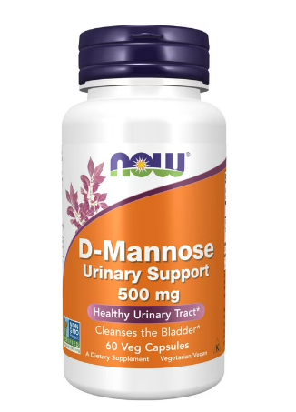 D-MANNOSE 500MG X 60CAPS NOW