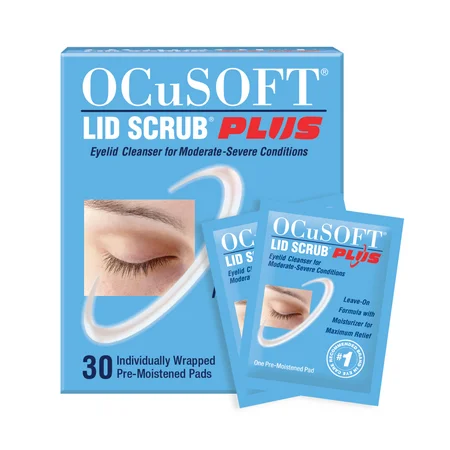OCUSOFT LID SCRUB PLUS PARA PÁRPADOS 30 PADS