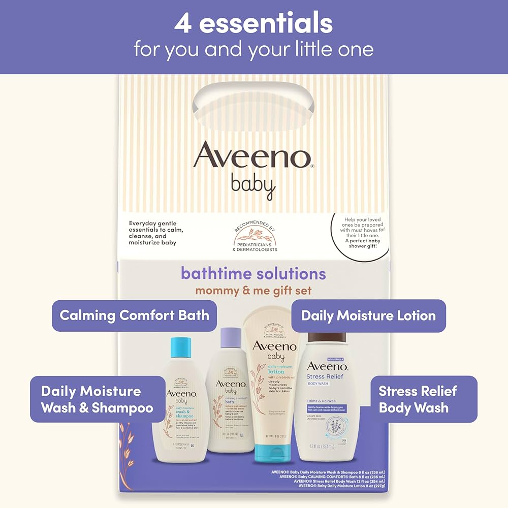 AVEENO BABY SET DE REGALO 4 CT
